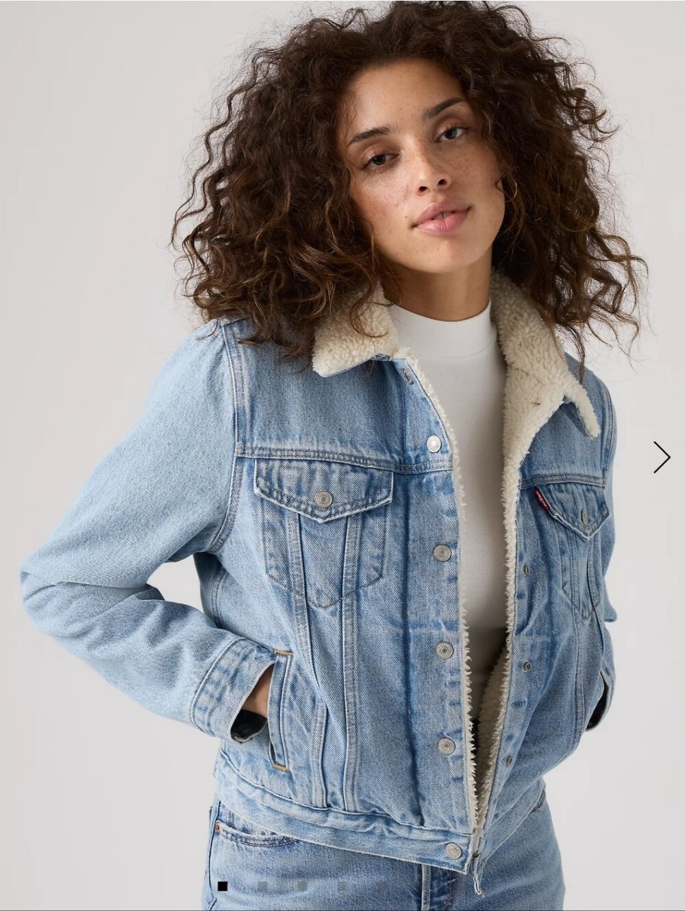 Levi's Original Sherpa Trucker Jacket Size Small